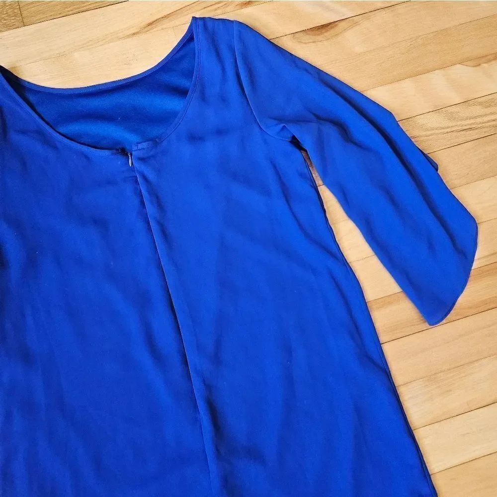 AB Studio Blue Dress - Picture 9 of 11